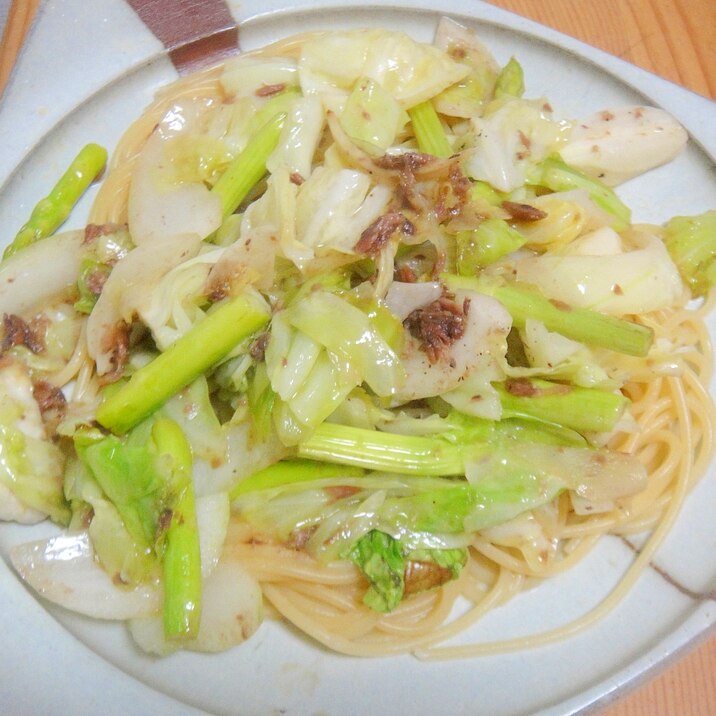 アンチョビパスタ 野菜たっぷりでボリューミー レシピ 作り方 By ぷっちびす 楽天レシピ